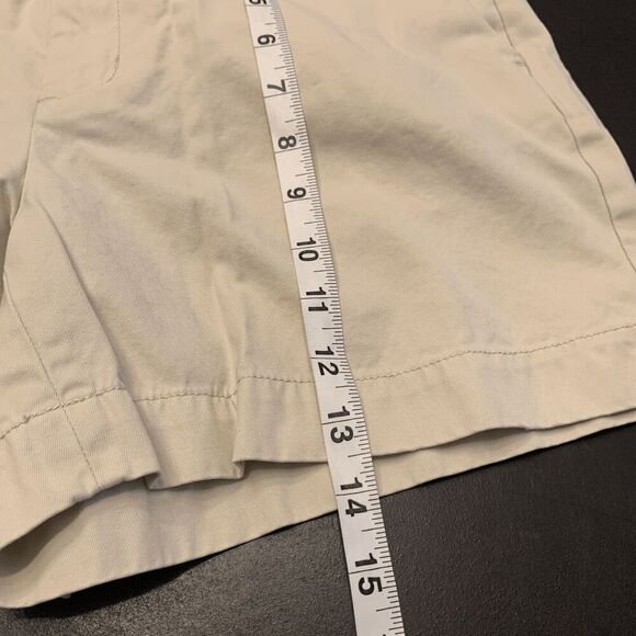 GAP Women's Flat Front Stretch Slash Pockets Casual Chino Shorts White Size 6 - Picture 4 of 6